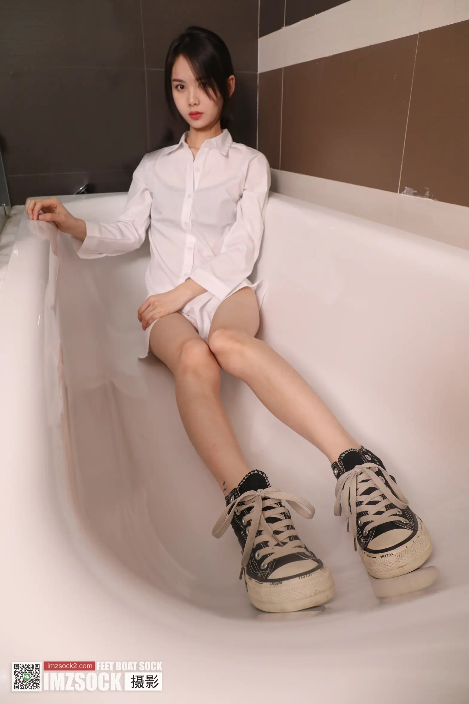 [Mzsock] Love beautiful feet NO.124 Rain foam#[74P]-4