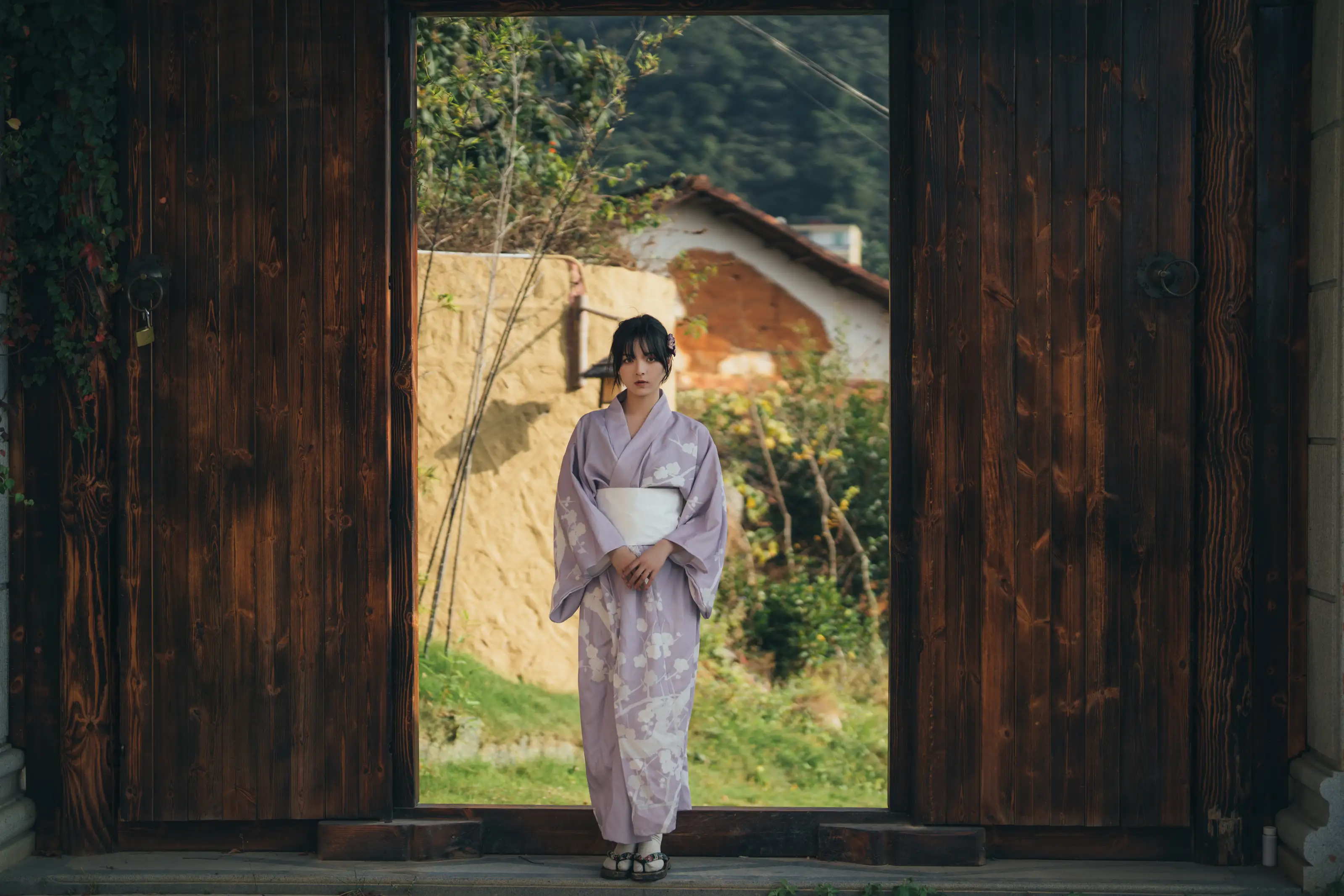 [YITUYU] 2022.02.09 Vol.772 – Japanese style story, photo of a girl in a Japanese garden dudu#[56P]-46