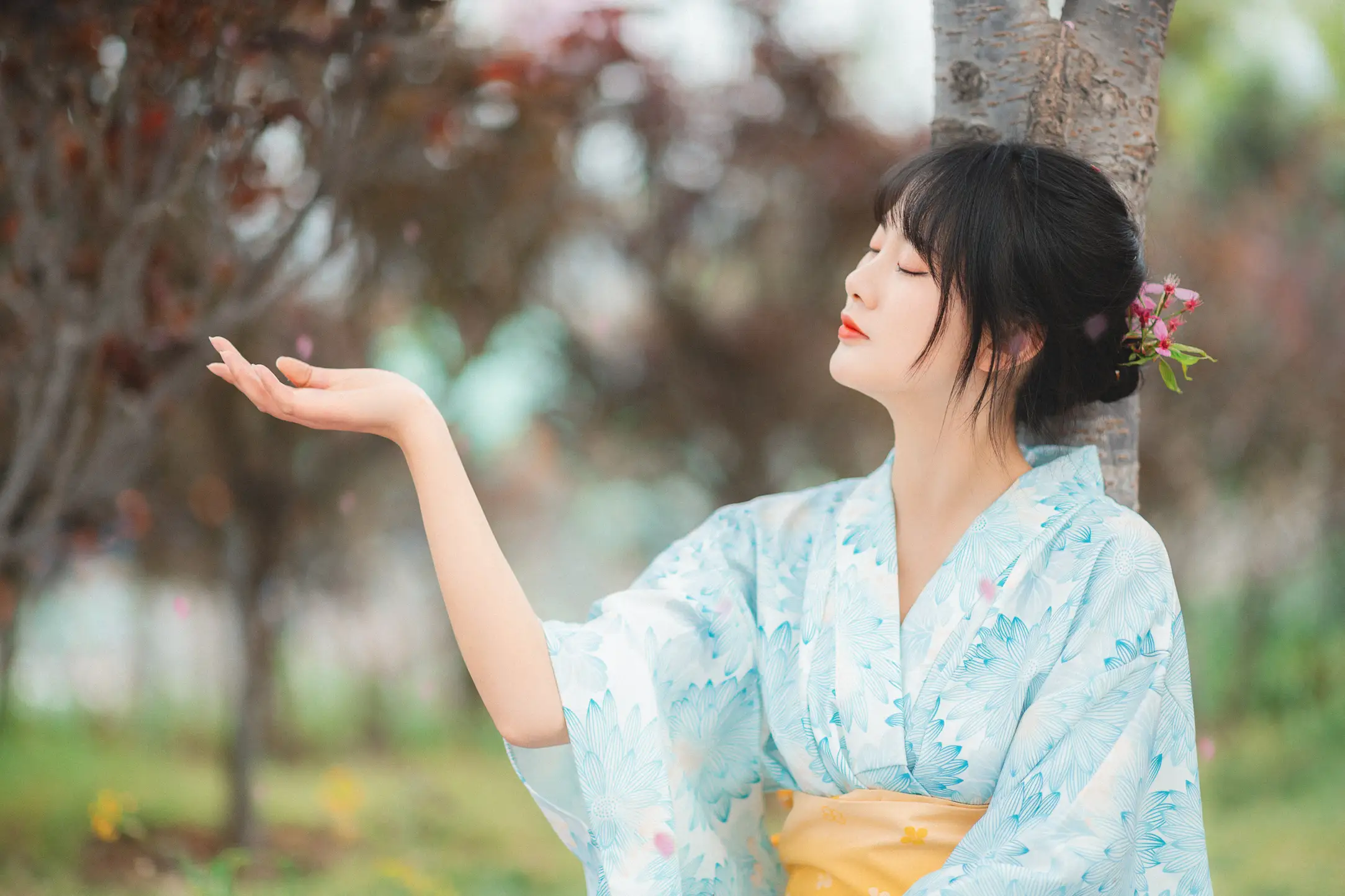 [YITUYU] 2022.11.19 Vol.2478 – Under the Sakura Tree Meimei who loves taking photos#[23P]-7